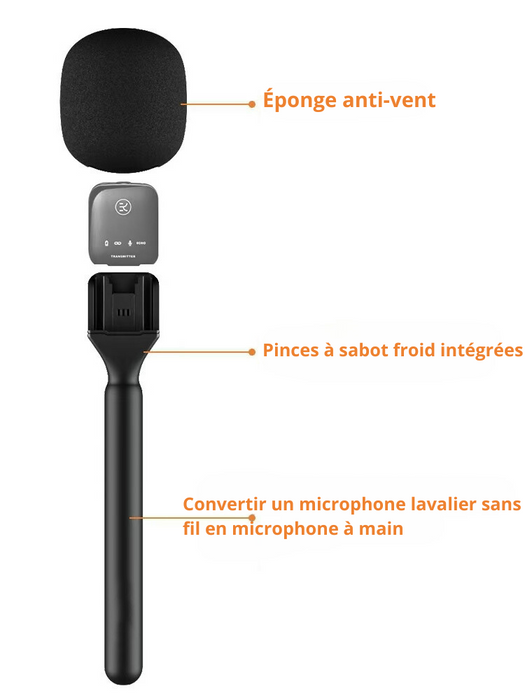 Microphone Sans Fil Avec Poignée